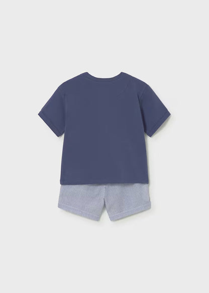 Conjunto con bermudas bebé