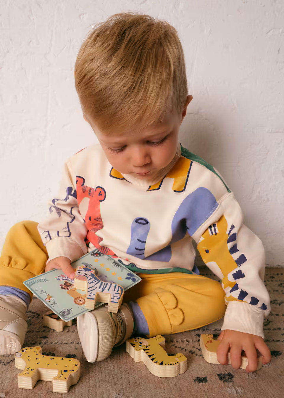 Sudadera animales bebé