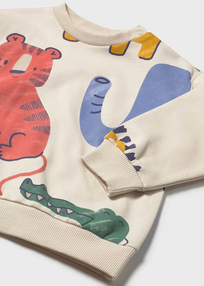 Sudadera animales bebé