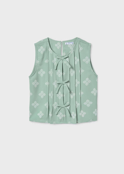Top estampado chica