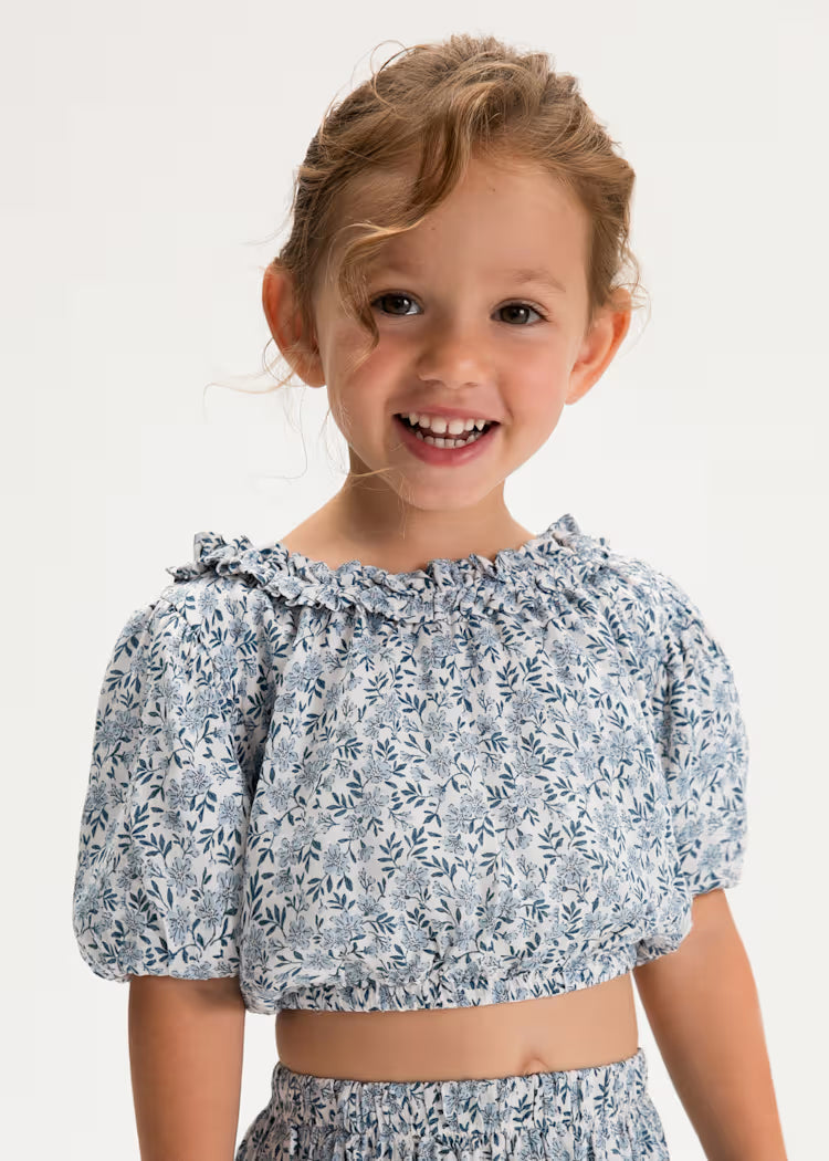 Top estampado niña