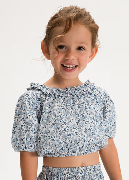 Top estampado niña