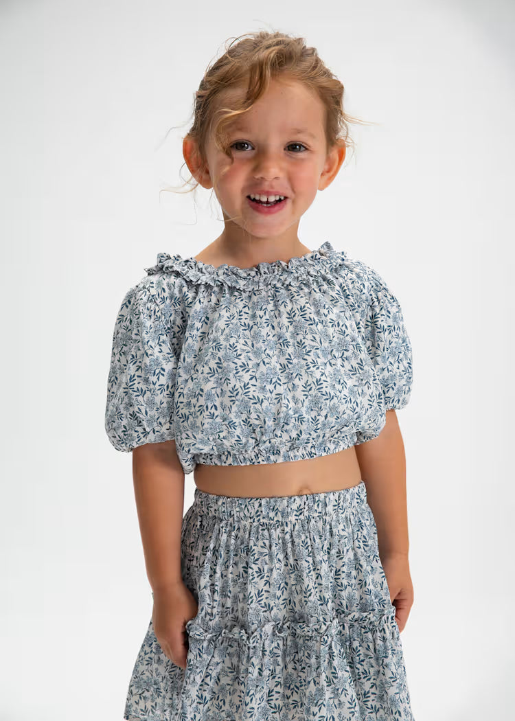 Top estampado niña