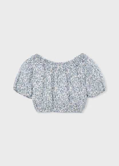 Top estampado niña