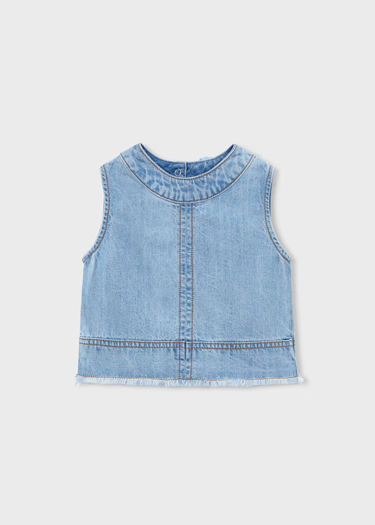 Top vaquero niña
