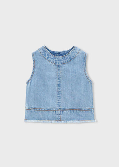 Top vaquero niña