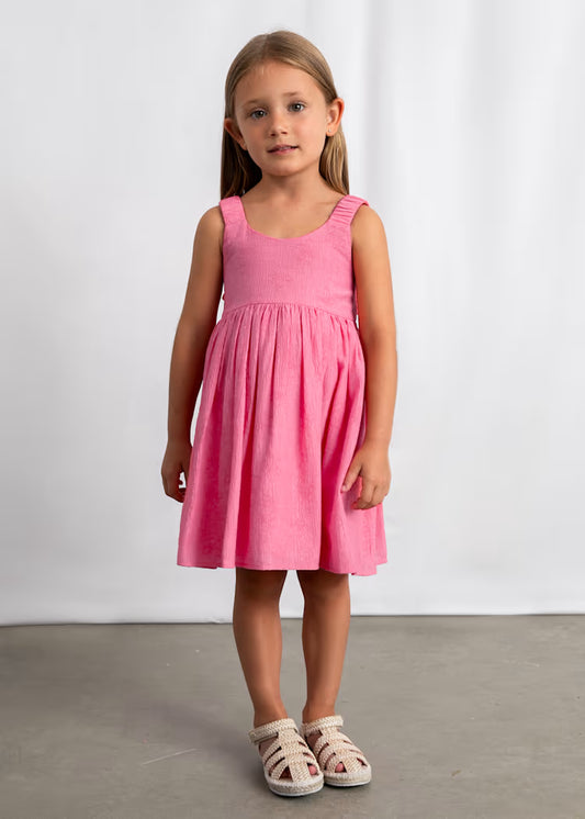 Vestido ceremonia flores niña