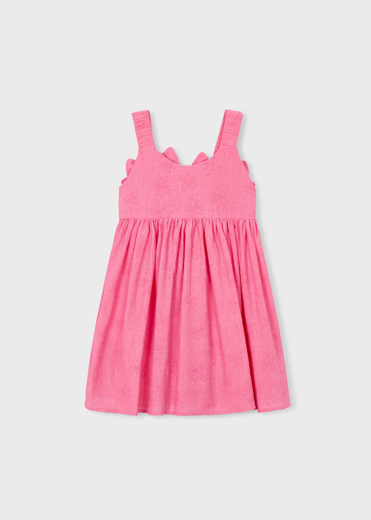 Vestido ceremonia flores niña