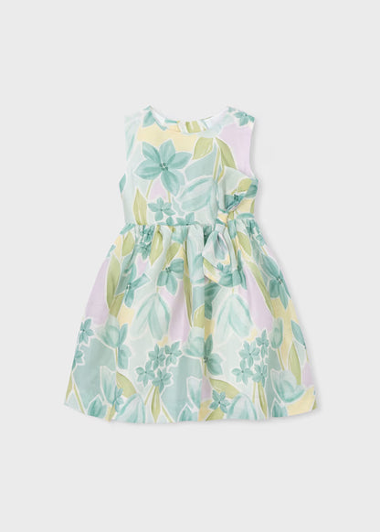 Vestido ceremonia flores niña