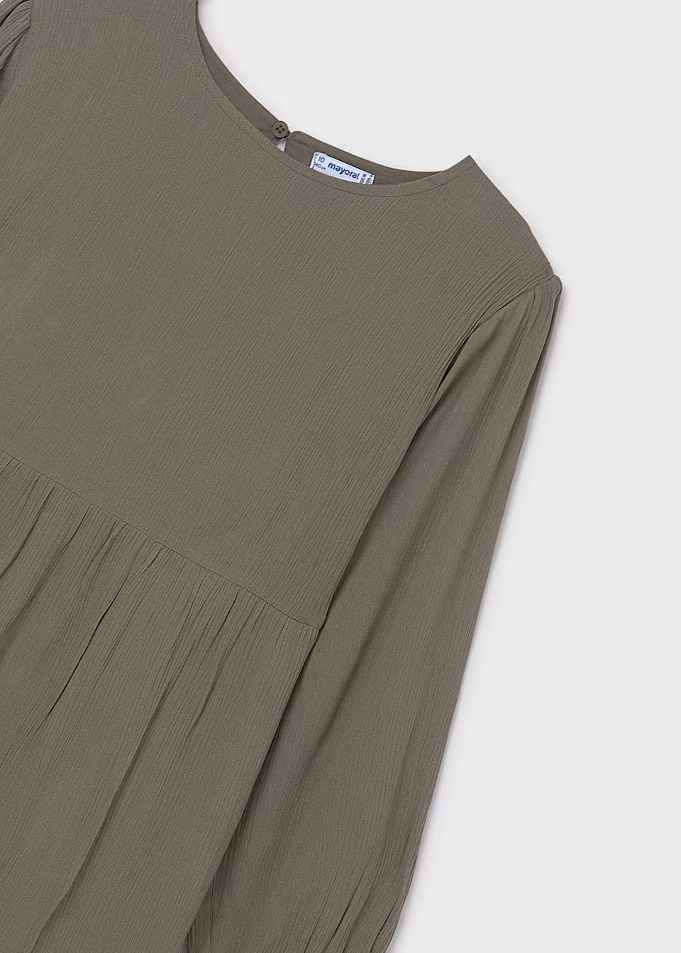 Vestido con chaleco chica