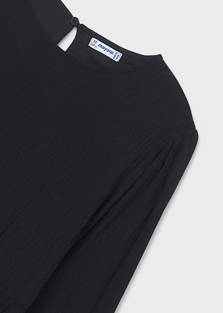 Vestido con chaleco chica