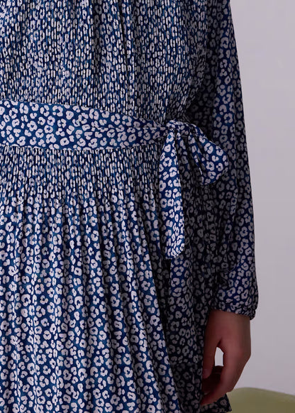 Vestido estampado chica