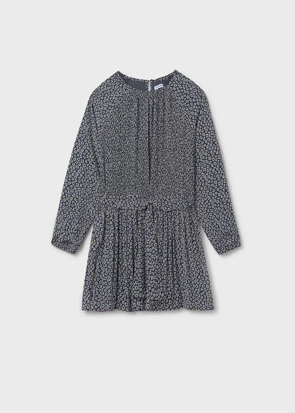 Vestido estampado chica