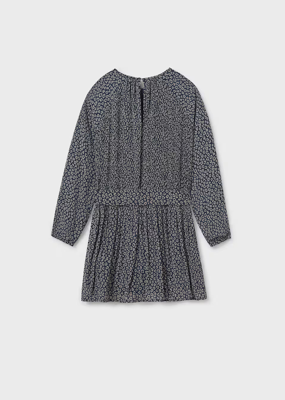 Vestido estampado chica