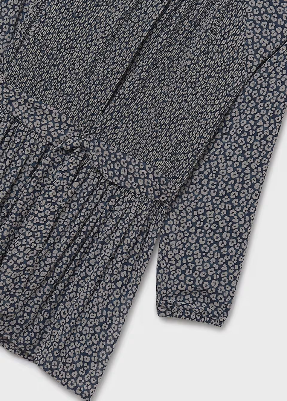 Vestido estampado chica