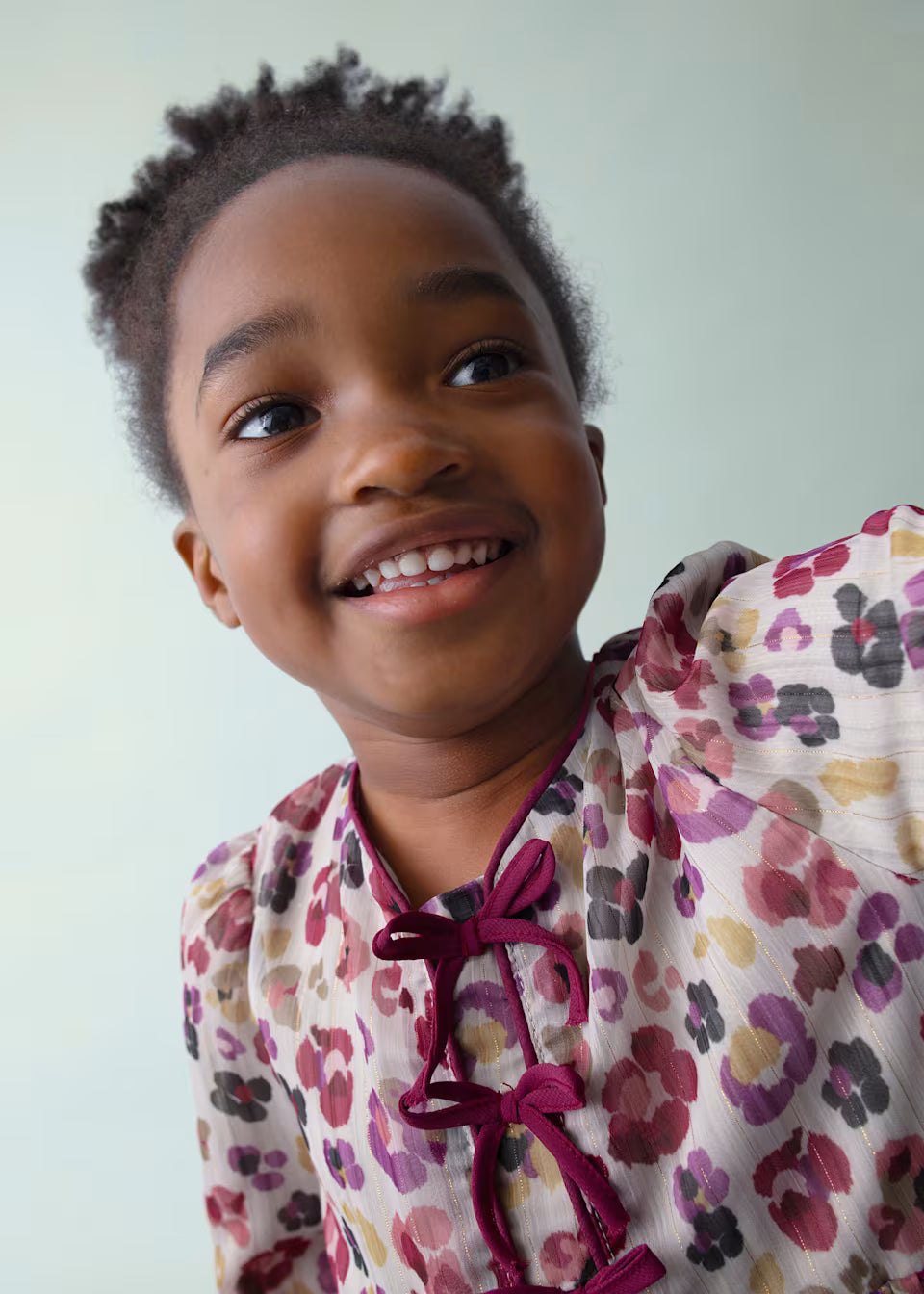 Vestido estampado niña