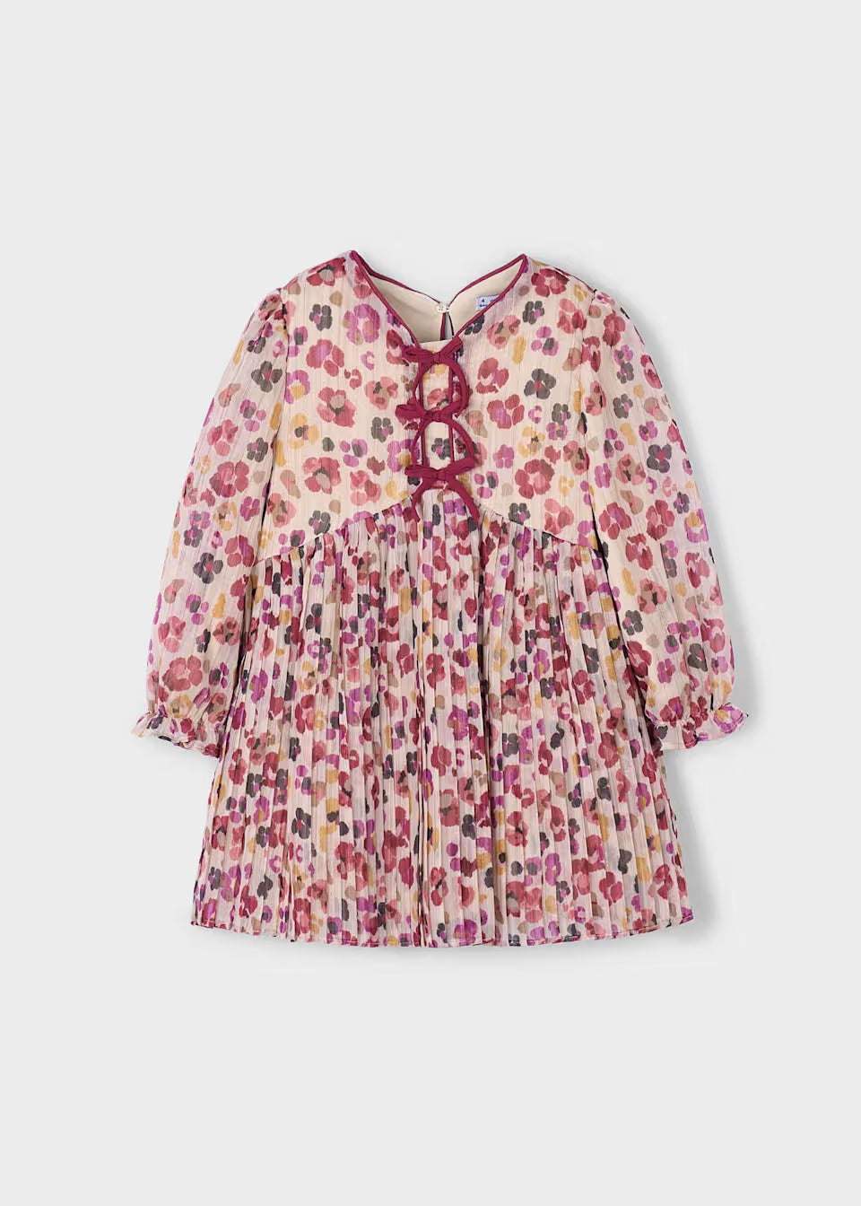 Vestido estampado niña