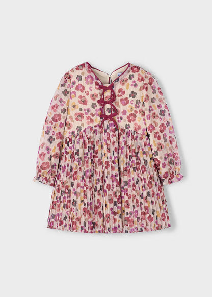 Vestido estampado niña