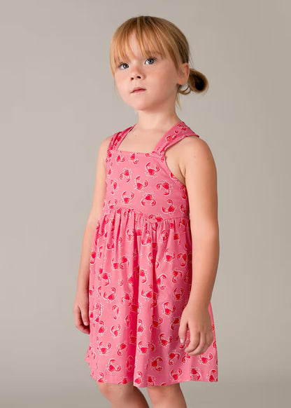 Vestido estampado niña