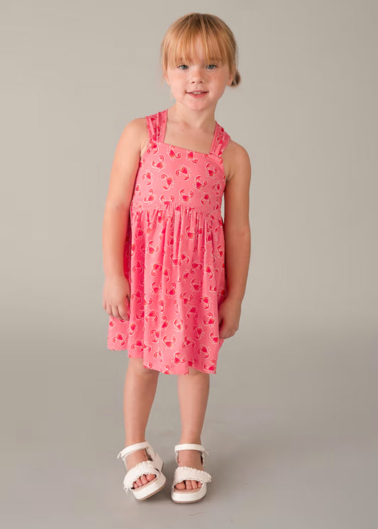 Vestido estampado niña