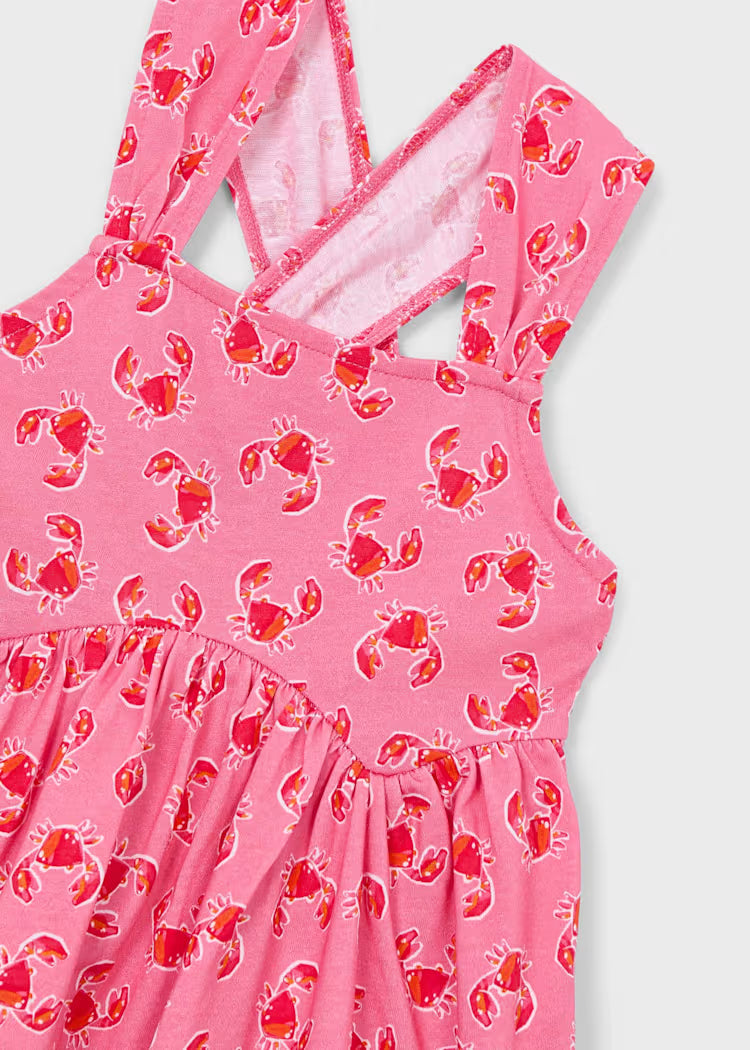 Vestido estampado niña