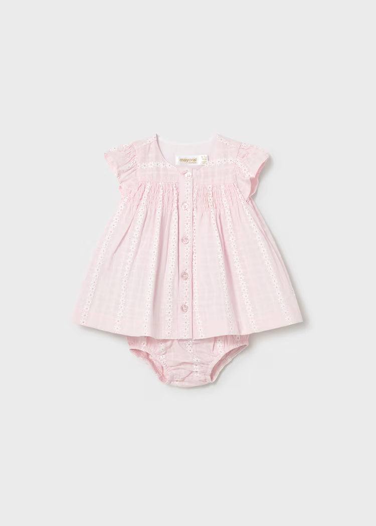 Vestido gasa recién nacida