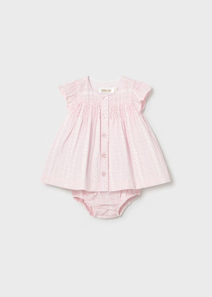 Vestido gasa recién nacida
