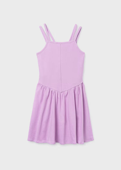 Vestido punto canalé chica
