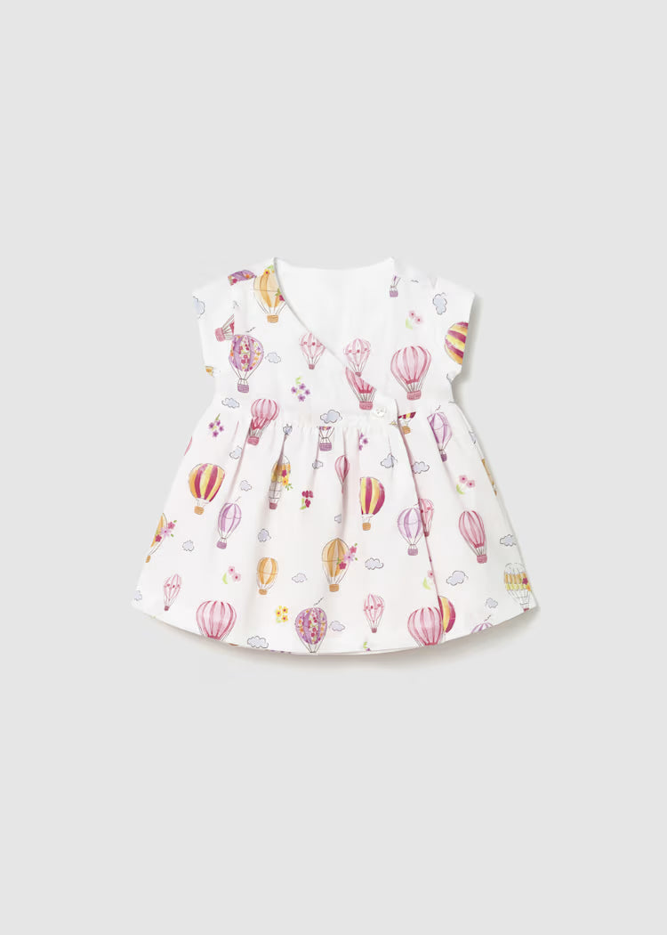 Vestido reversible recién nacida
