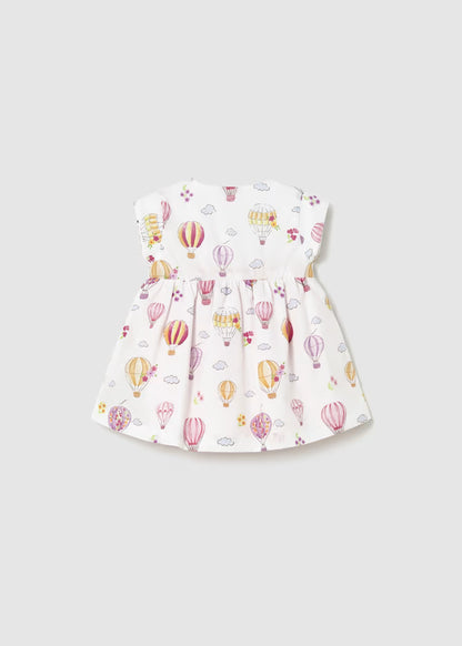 Vestido reversible recién nacida