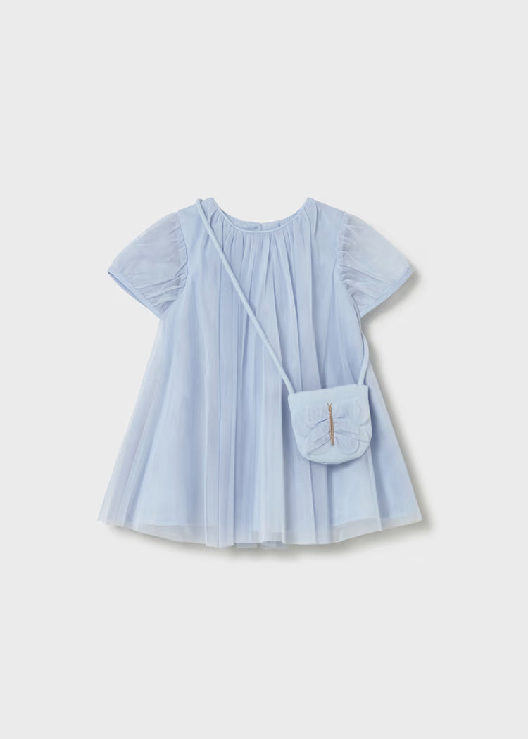 Vestido tul con bolso bebé