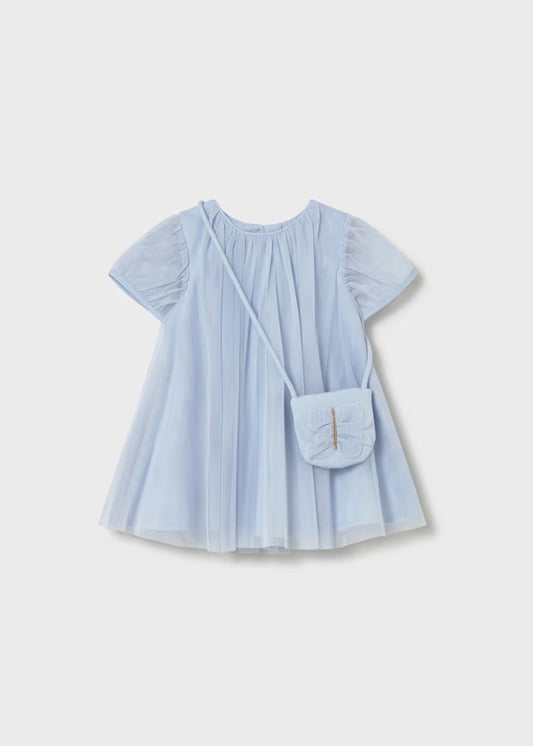 Vestido tul con bolso bebé