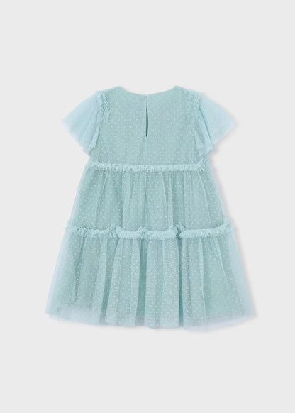 Vestido tul plumeti niña
