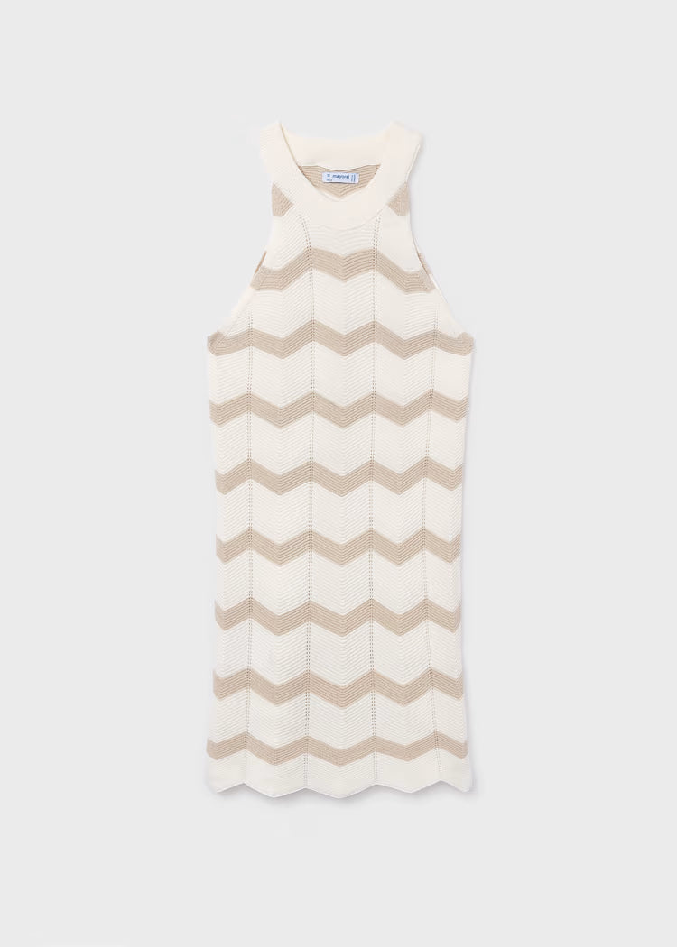 Vestido zig zag chica