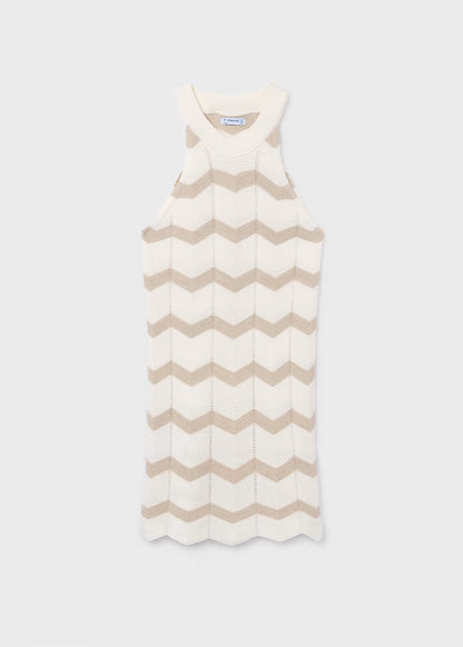 Vestido zig zag chica