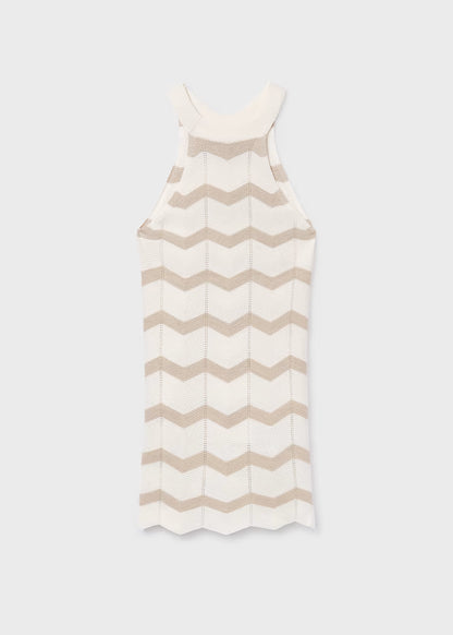 Vestido zig zag chica